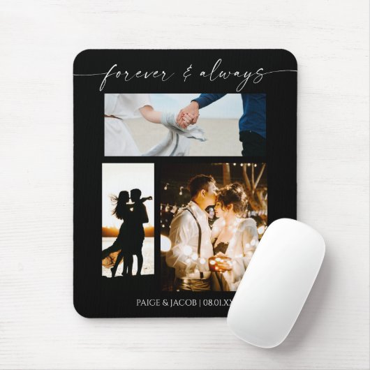 Foto Collage für immer und immer modern Mousepad (Mit Mouse)