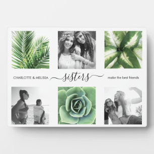 Foto-Collage für moderne Schwestern Fotoplatte