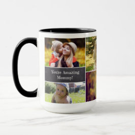 Foto-Collage für personalisierte Mama Tasse