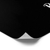 Foto-Collage Geburtstagsempfang Poster (Ecke)