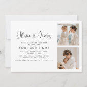 Foto Collage Gemeinsame Geburtstagspartei Einladung (Vorderseite)