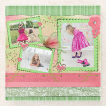 Foto Collage Girls Scrapbook Custom