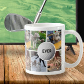 Foto Collage Golf Ball Bester Vater je Kaffeetasse