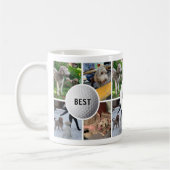 Foto Collage Golf Ball Bester Vater je Kaffeetasse (Links)