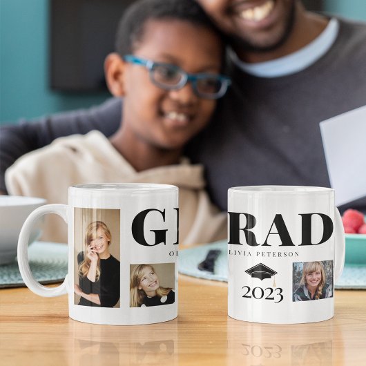 Foto Collage Graduate Kaffeetasse