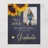 Foto Collage Graduierungspartei Einladung Flyer (Vorne)