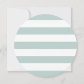 Foto Collage Greenerity Wreath White Holiday Card Einladung (Rückseite)