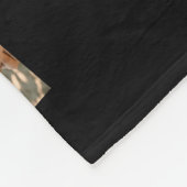 Foto Collage gute Zeiten große Erinnerungen schwar Fleecedecke (Ecke)