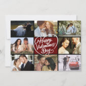 Foto Collage Happy Valentine's Day (Vorderseite)