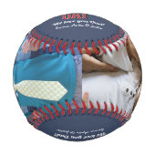 Foto Collage Happy Vatertag Baseball (Vorderseite)