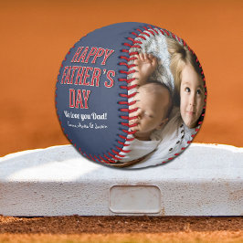 Foto Collage Happy Vatertag Baseball