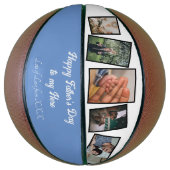 Foto Collage Happy Vatertag Basketball (Vertikal)