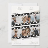 Foto Collage Hochzeit Einladung (Vorderseite)