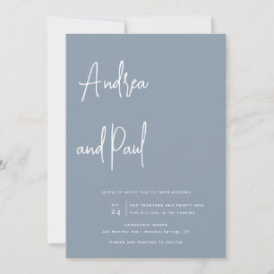 Foto-Collage-Hochzeit   QR-Code-Einladungen Einladung