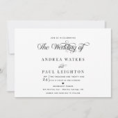 Foto-Collage-Hochzeit | QR-Code-Einladungen Einladung (Vorderseite)