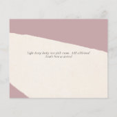 FOTO COLLAGE Hochzeitsveranstaltung in Everlasting Flyer (Hinten)