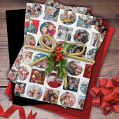 Foto Collage Holiday Geschenkpapier Set