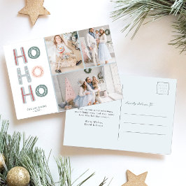 Foto Collage Holiday Postkarte