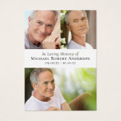 Foto Collage Hummingbird Gebet-Karte (Vorderseite)