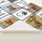 Foto-Collage Hundeschluss Einzigartiger Sake Sherpadecke (3/4)