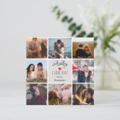 Foto Collage ''I Liebe You'' Valentinstag (Stehend Vorderseite)