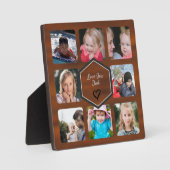 Foto Collage Imitate des Vaters Fotoplatte (Vorderseite)