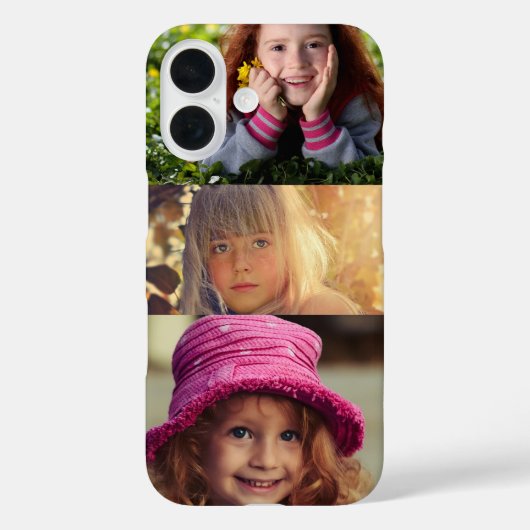 FOTO-COLLAGE INDIVIDUELLE IPHONE-HÜLLE Case-Mate iPhone HÜLLE (Rückseite)