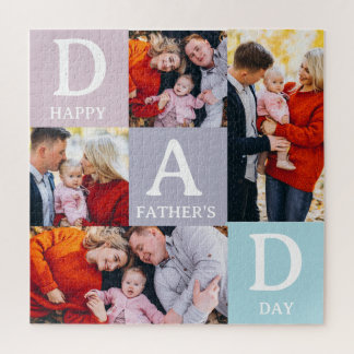 Foto Collage Jigsaw Puzzle, ein Foto des modernen Puzzle