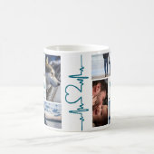 Foto-Collage Kaffeetasse (Mittel)