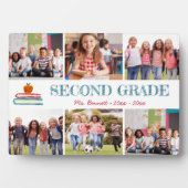 Foto Collage Kids School Jahr der Pflege Fotoplatte (Vorderseite)