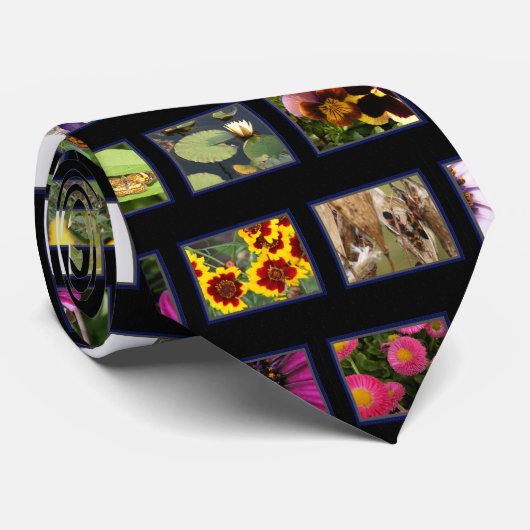 Foto-Collage Krawatte (Gerollt)