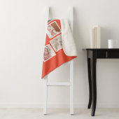 Foto Collage LIEBE als einzigartig Personalisiert Sherpadecke (Beispiel)