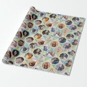 Foto Collage Light Quilt Look 28 Bilder leicht Geschenkpapier (Ungerollt)
