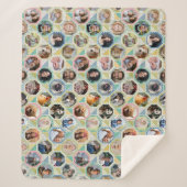 Foto Collage Light Quilt Look 28 Sherpadecke (Vorderseite)