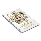 Foto Collage Memorial Beerdigung Gastbuch Notizblock (Rechte Seite)