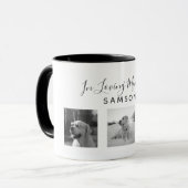 Foto Collage Memorial - In Love Memory Tasse (Vorderseite Links)