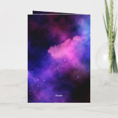 Foto Collage Mittelstufe Abschluss Neon Dankeskarte (Rückseite)