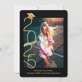 Foto Collage Modern 2025 Abschluss Open House Ankündigung