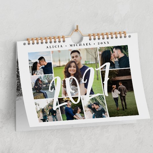 Foto Collage modern erstellen Sie Ihre eigene Vorl Kalender