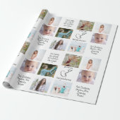 Foto Collage Moderne Liebe Sie das beste Oma aller Geschenkpapier (Ungerollt)