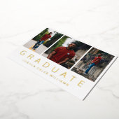 Foto Collage Moderner Abschluss Ankündigung (Gedreht)