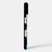 Foto Collage Monogram 17 Fotos Schwarz Case-Mate iPhone Hülle (Rückseite / Rechts)