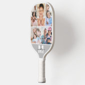 Foto-Collage-Monogramm-Bild Pickleball Schläger (Links)