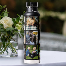 Foto Collage Monogramm personalisiert modernes Sch