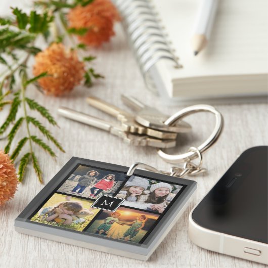 Foto-Collage Monographie Schlüsselanhänger (Vorderseite rechts)
