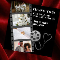 Foto Collage Movie Strip Danke Karte
