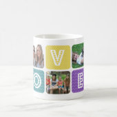 Foto Collage Multicolor Kaffeetasse (Mittel)