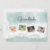 Foto Collage Mütter Day Card für Großmutter Karte (Vorderseite)