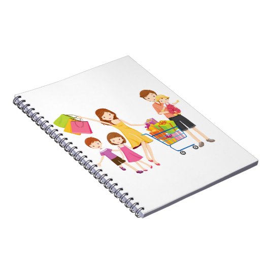 Foto Collage Notebook Notizblock (Rechte Seite)