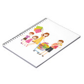 Foto Collage Notebook Notizblock (Linke Seite)